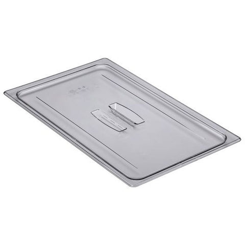 Cambro Camwear Polycarbonate Clear Full Size Food Pan Lid with Handle