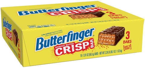 Nestle Butterfinger Crisp - Share Pack, 2.01 Ounce -- 144 per case.