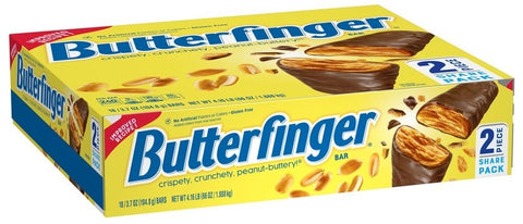 Butterfinger Bar - Share Pack, 3.7 Ounce -- 144 per case