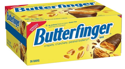 Nestle Butterfinger Single Bar, 1.9 Ounce -- 288 per case.