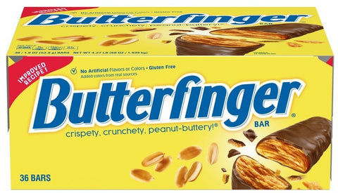 Nestle Butterfinger Single Bar, 1.9 Ounce -- 288 per case.