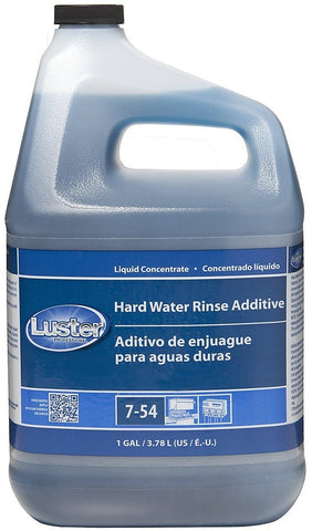Luster Closed Loop F 7-54 Professional Hard Water Rinse Aid Concentrate, 1 Gallon -- 4 per case