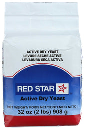 Red Star Nutritional Active High Volume Dry Yeast, 2 Pound -- 6 per case