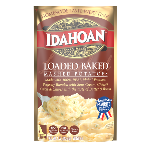 Idahoan Loaded Baked® Mashed Potatoes, 4 oz Pouch