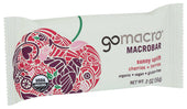 Go Macro Organic Sunny Uplift Cherries and Berries Macrobar, 2 Ounce -- 12 per case.