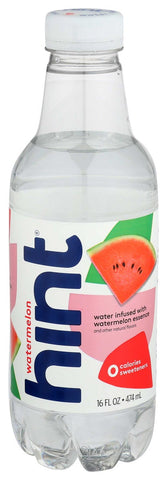 Hint Watermelon Essence Water, 16 Ounce -- 12 per case.