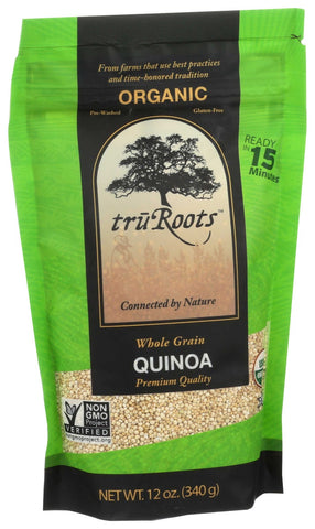 Truroots Organic Quinoa, 12 Ounce -- 6 per case.