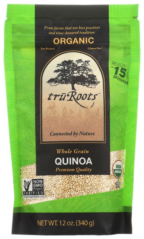 Truroots Organic Quinoa, 12 Ounce -- 6 per case.