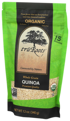 Truroots Organic Quinoa, 12 Ounce -- 6 per case.