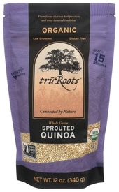 Truroots Organic Sprouted Quinoa, 12 Ounce -- 6 per case.