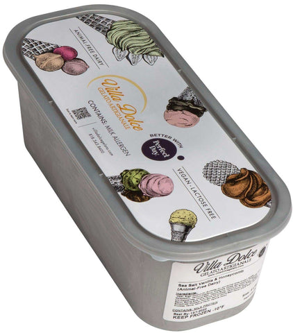 Villa Dolce Sea Salt Vanilla and Honeycomb Gelato, 5 Liter