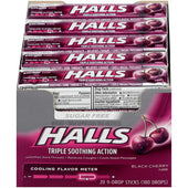 Halls Sugar Free Black Cherry - 9 count stick, 480 per case