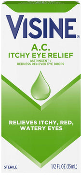 Visine Itchy Eye Relief, 0.5 Fluid Ounce -- 36 per case
