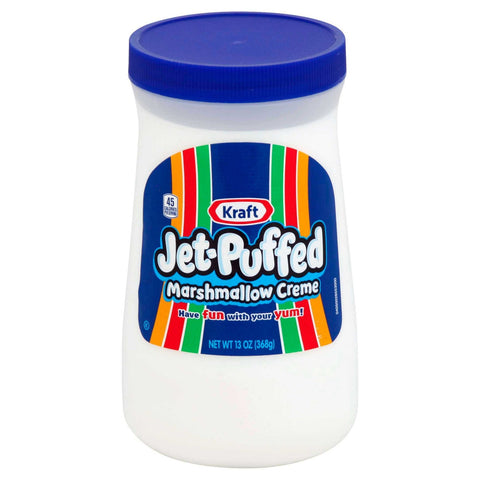 Jet-Puffed Marshmallow Creme, 13 Ounce Jar -- 12 per case