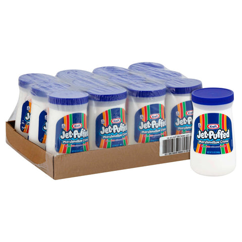 Jet-Puffed Marshmallow Creme, 13 Ounce Jar -- 12 per case
