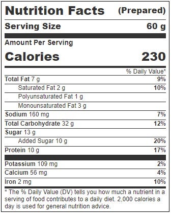 Kind Snacks Chocolate Chunk Energy Bar, 12.7 Ounce -- 5 per case