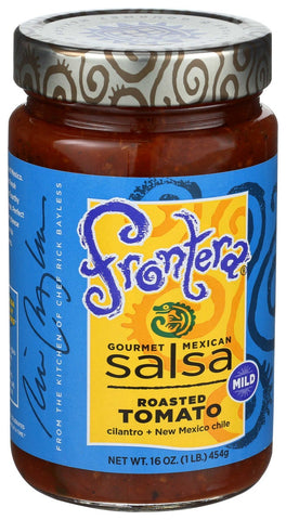 Frontera Roasted Tomato Hot Salsa, 16 Ounce -- 6 per case.