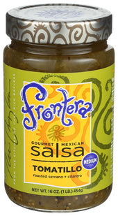 Frontera Medium Tomatillo Salsa, 16 Ounce -- 6 per case