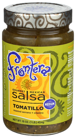 Frontera Medium Tomatillo Salsa, 16 Ounce -- 6 per case