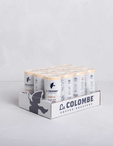 La Colombe Vanilla Draft Latte, 9 fluid ounce -- 12 per case