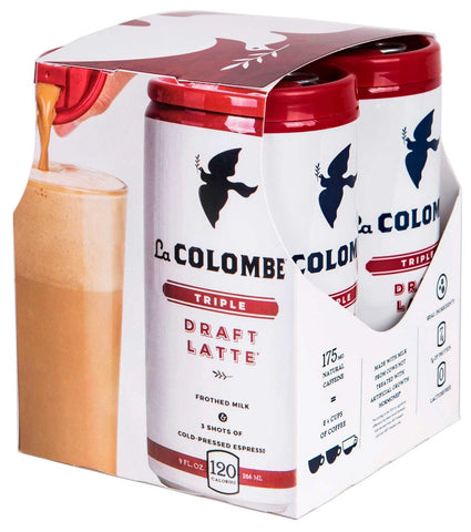 La Colombe Triple Draft Latte, 36 Fluid Ounce -- 4 per case
