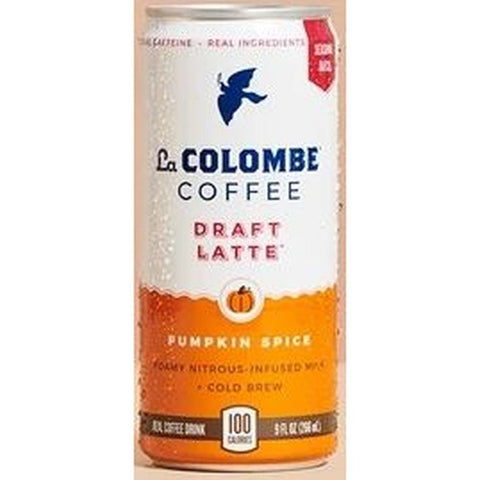 La Colombe Draft Latte Pumpkin Spice Oatmilk, 9 Fluid Ounce -- 12 per case