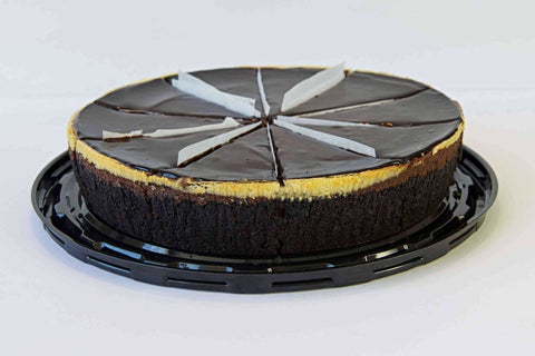 Mikes Pies 10 Cut Chocolate Cheesecake, 10 inch.