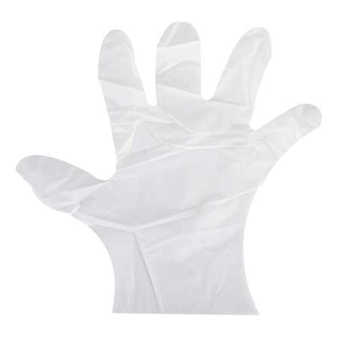 Spectrum Large Poly Hybrid Gloves - 200 count per pack -- 5 packs per case