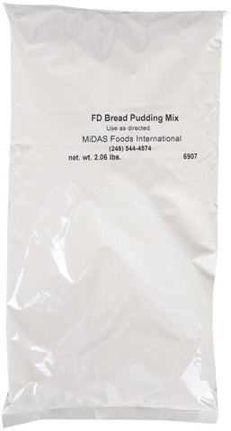 Grand Prairie Foods Bread Pudding Mix, 2.06 Pound -- 5 per case