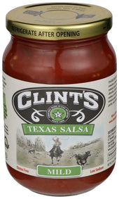 Clints Mild Texas Salsa, 16 Ounce -- 6 per case.