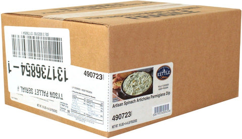 Kettle Collection Artisan Spinach Artichoke Parmigiana Dip, 4 Pound -- 4 per case.