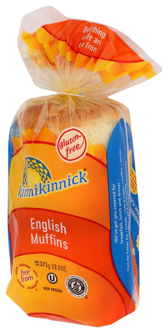 Kinnikinnick Foods Tapioca Rice English Muffin, 13.5 Ounce -- 6 per case.