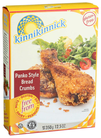 Kinnikinnick Foods Panko Style Bread Crumb, 12.5 Ounce -- 6 per case.