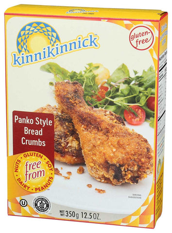 Kinnikinnick Foods Panko Style Bread Crumb, 12.5 Ounce -- 6 per case.