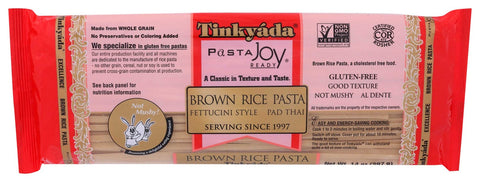 Tinkyada Fettuccini Style Brown Rice Pasta, 14 Ounce -- 12 per case.