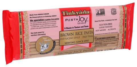 Tinkyada Fettuccini Style Brown Rice Pasta, 14 Ounce -- 12 per case.