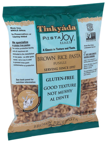 Tinkyada Fusilli Brown Rice Pasta, 16 Ounce -- 12 per case.