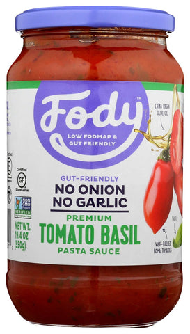 Fody Tomato and Basil Pasta Sauce, 19.4 Ounce -- 6 per case