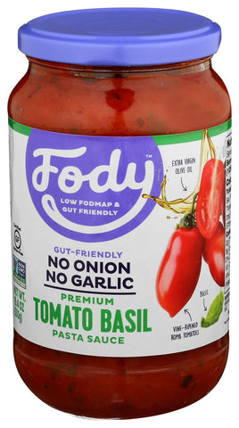 Fody Tomato and Basil Pasta Sauce, 19.4 Ounce -- 6 per case
