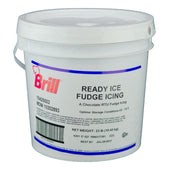 Brill Transmart Fudge Icing, 23 Pound Pail.