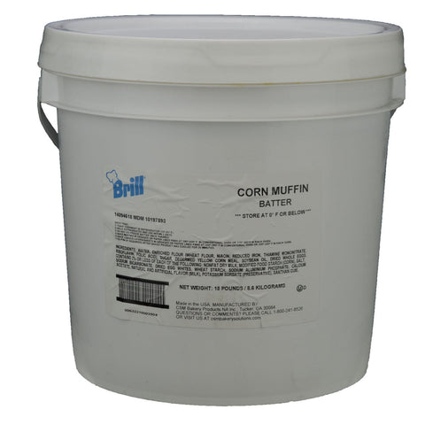CSM Bakery Corn Muffin Batter, 18 Pound.