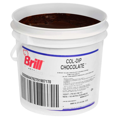 CSM Bakery Ready To Use Col Dip Chocolate Pastry Icing, 23 Pound.