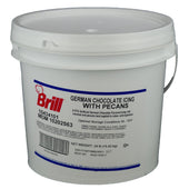 Brill German Chocolate Icing with Pecans, 34 Pound.