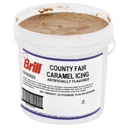 Brill County Fair Caramel Icing, 23 Pound.
