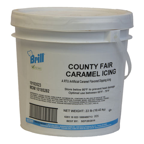 Brill County Fair Caramel Icing, 23 Pound.
