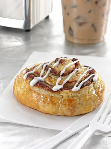 Karps Pan N Bake Cinnamon Roll with Icing and Glaze, 2 Ounce -- 120 per case.