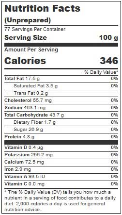 Brill Chocolate Creme Cake Batter, 17 Pound