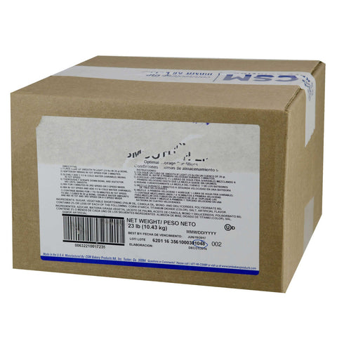 Brill Vanilla Smooth and Light Buttercreme Icing, 23 Pound Box -- 23 per case.