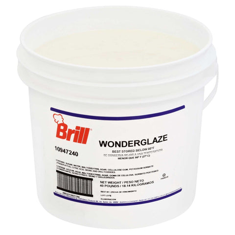 Brill Wonder Glaze, 40 Pound.