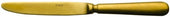 Luminarc Baguette Vintage Gold Table Knife, 9 inch -- 12 per case